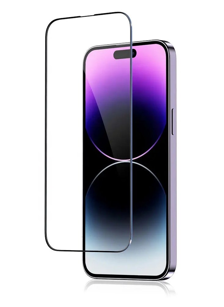 Generic I Phone 15 3d clear tempered glass screen protector High quality (2 Pieces)  - Image 1