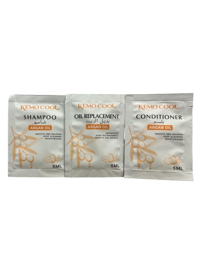 كيمو كول صبغة شعر كولاجين سواد الليل الحجم  60+60+5+5+5 جودة عالية  100% - Image 3