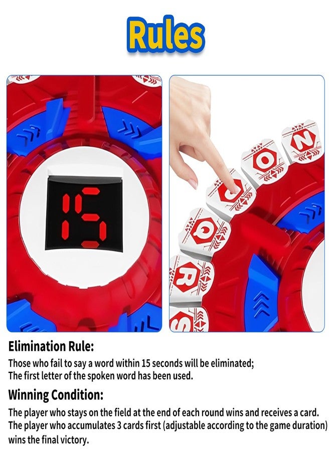 rytopt Juegos De Mesa, Juegos De Mesa En EspañOl, 24 Letters, 2-8 Players, 15-20 Minute Play Time, Board Games, Challenge Educational Vocabulary for Adults, Easter, Halloween, Christmas, Party Favors - Image 5
