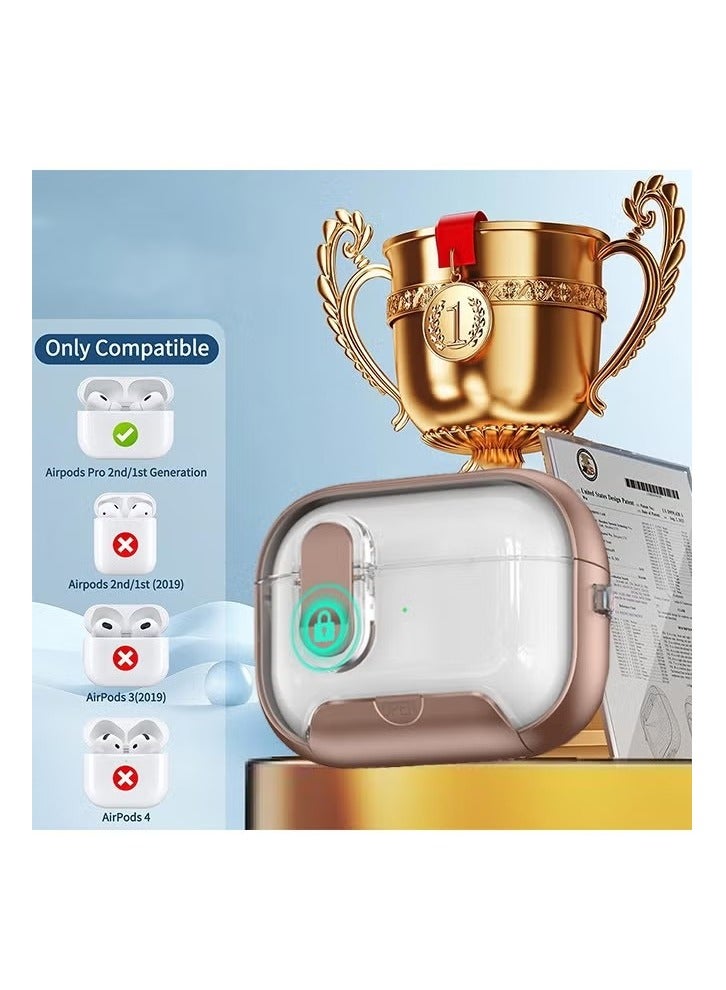 for AirPods Pro Case with Phone Stand, Auto Open, Secure Lock Cover Compatible with Airpods Pro 2nd/1st Generation - Image 2