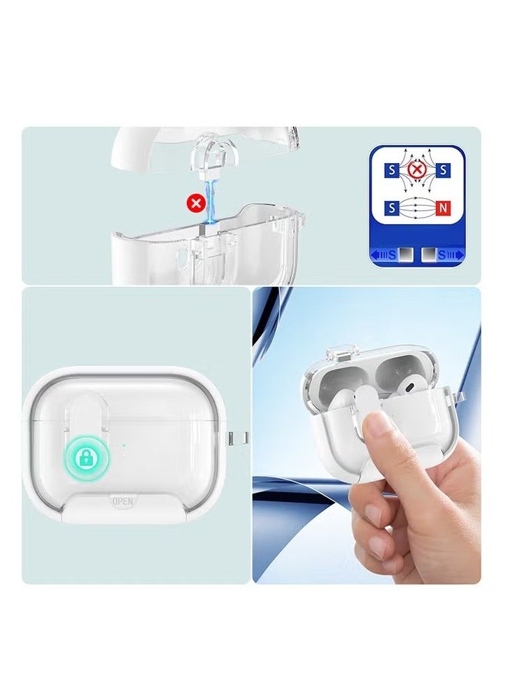 for AirPods Pro Case with Phone Stand, Auto Open, Secure Lock Cover Compatible with Airpods Pro 2nd/1st Generation - Image 3