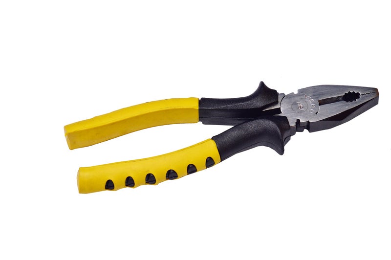 Visko Tools 201 8-inch Combination Plier (Yellow and Black) - Image 3