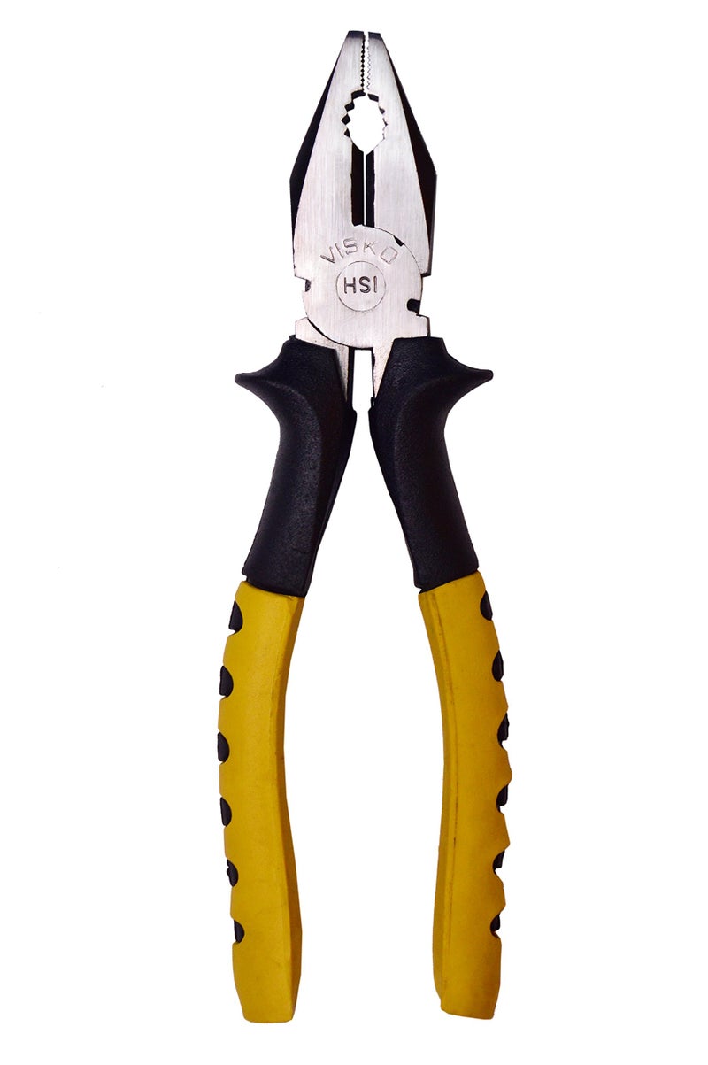 Visko Tools 201 8-inch Combination Plier (Yellow and Black) - Image 5