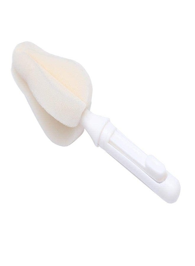 Joayuezo 10PCS Milk Bottle Nipple Brushes Pacifier Sponge Cleaning Brush for Bottles and Accessories (10PCS White) - Image 3