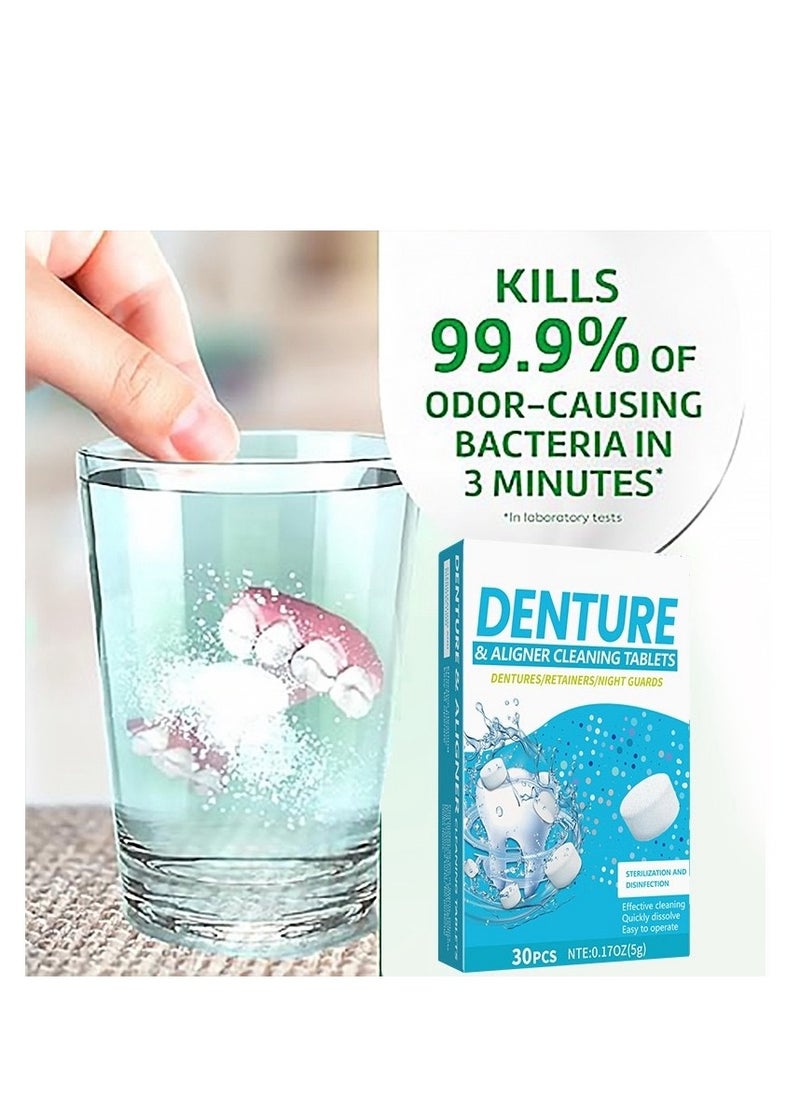 Beauenty Tabs Denture Cleaning 30 Tabs  - Image 5