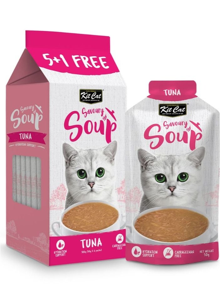 Kit Cat Savoury Soup Tuna 300g ( 6 X 50g ) - Image 2