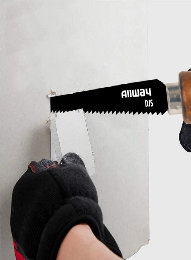 ALLWAY DJS Drywall Jab Saw with Wood Handle, 6-1/2" - Image 5