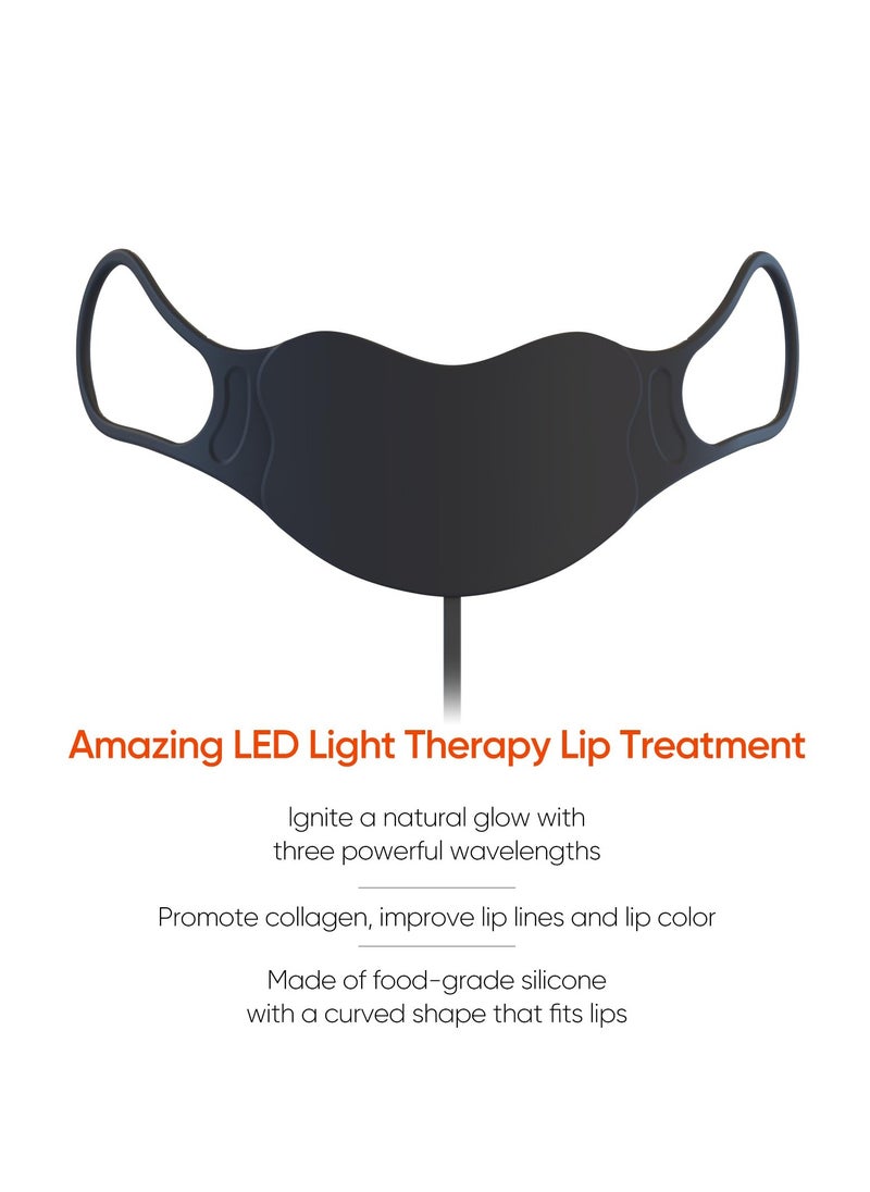 SYOSI Red Light Therapy Lip Plumper Device, LED Light Therapy for Lips, Lip Plumping Enhancer Tool, Anti-Aging Device for Fine Lines, Enhance Lip Tone  - Image 2