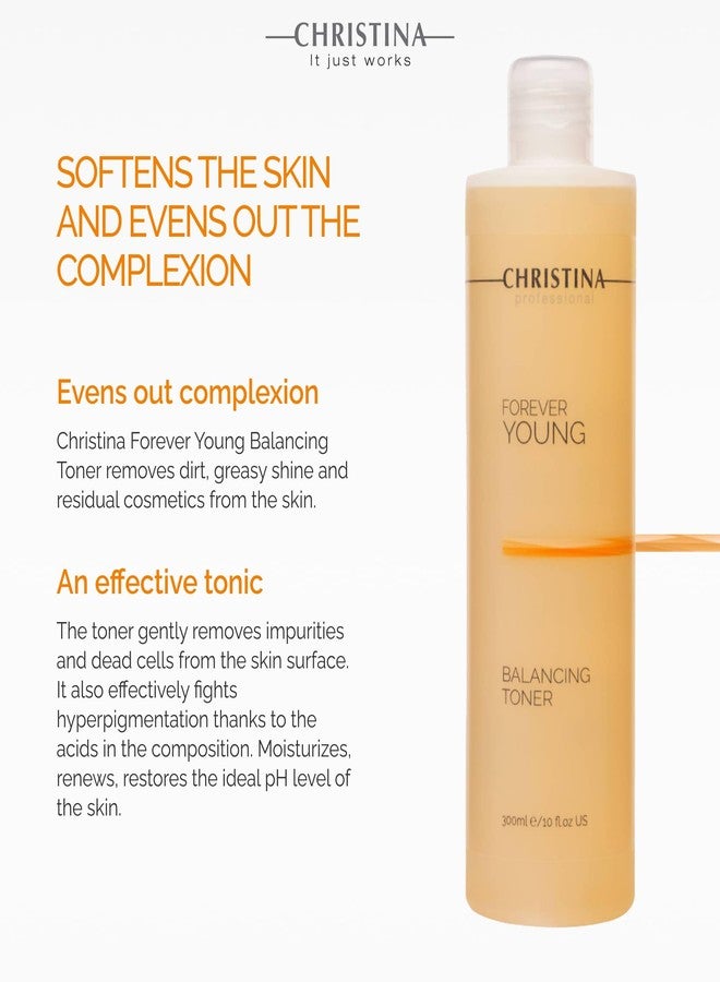 -CHRISTINA- Forever Young - Balancing Toner for Oily and Combination Skin, pH 3,2-3,7 (300ml) - Image 2