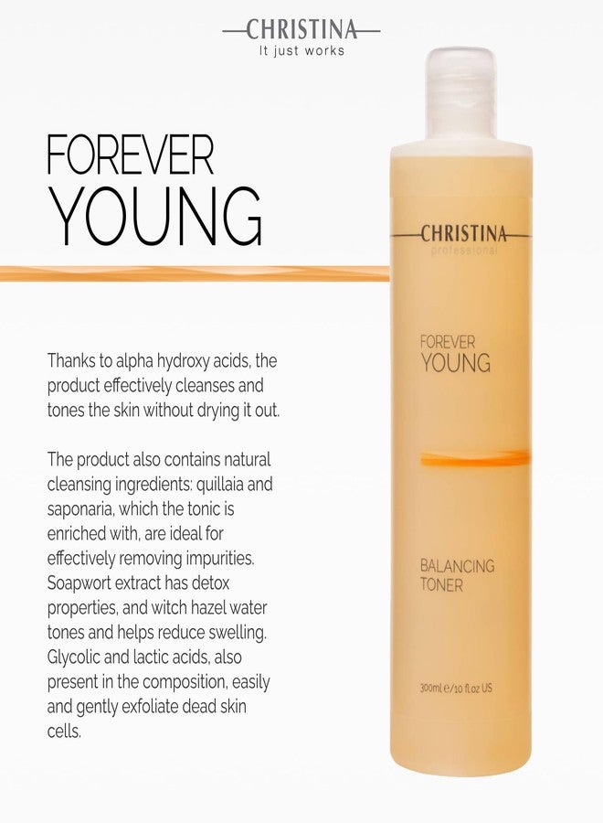 -CHRISTINA- Forever Young - Balancing Toner for Oily and Combination Skin, pH 3,2-3,7 (300ml) - Image 3