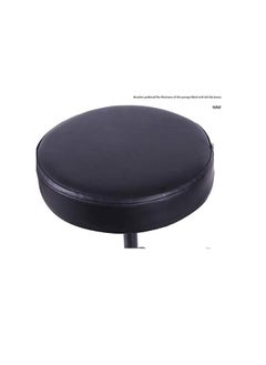 Megarya Drum Playing Folding Stool With Adjustable Seat Black  - Image 3