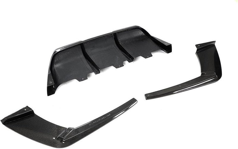 DEMULAX Carbon Fiber Rear Bumper Diffuser Lip for BMW M6 - Image 1