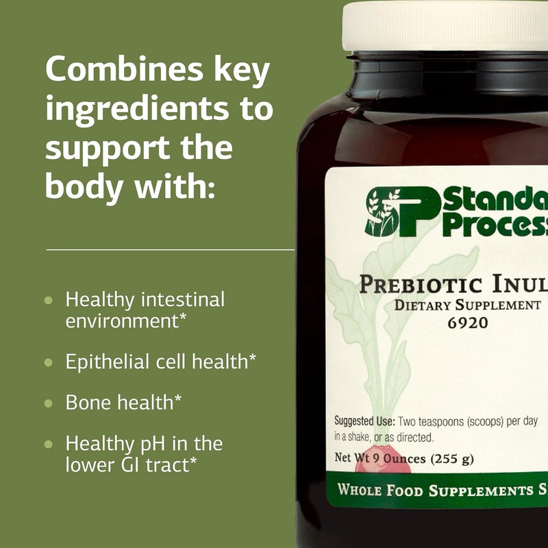 Standard Process Prebiotic Inulin Dietary Supplement - 9 Ounces (255g) - Image 4