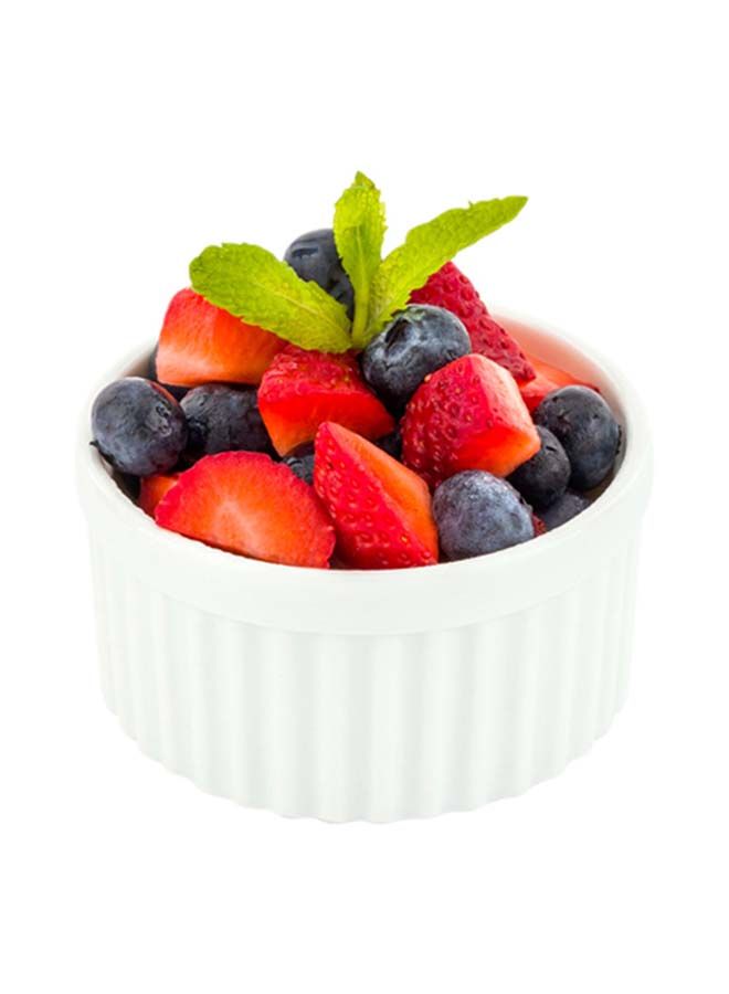 Restaurantware أوعية رامكين سعة 5 أونصات، 10 رامكين دائري للخبز - آمنة للاستخدام في الميكروويف، آمنة للاستخدام في الفرن، أوعية سوفليه من البورسلين الأبيض، مقاومة للتشقق، للاستخدام كمقبلات أو حلويات - Image 4