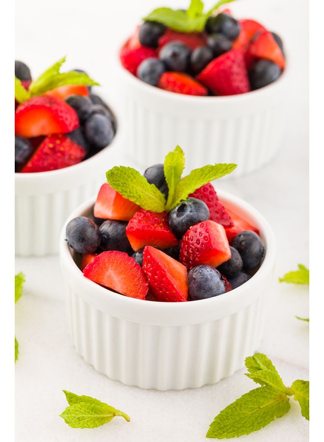 Restaurantware أوعية رامكين سعة 5 أونصات، 10 رامكين دائري للخبز - آمنة للاستخدام في الميكروويف، آمنة للاستخدام في الفرن، أوعية سوفليه من البورسلين الأبيض، مقاومة للتشقق، للاستخدام كمقبلات أو حلويات - Image 5