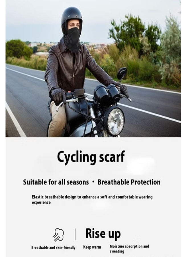 Outdoor Cycling Mask UPF50+ - Windproof, Dustproof & Breathable, All-Season Elastic Fit - Image 5