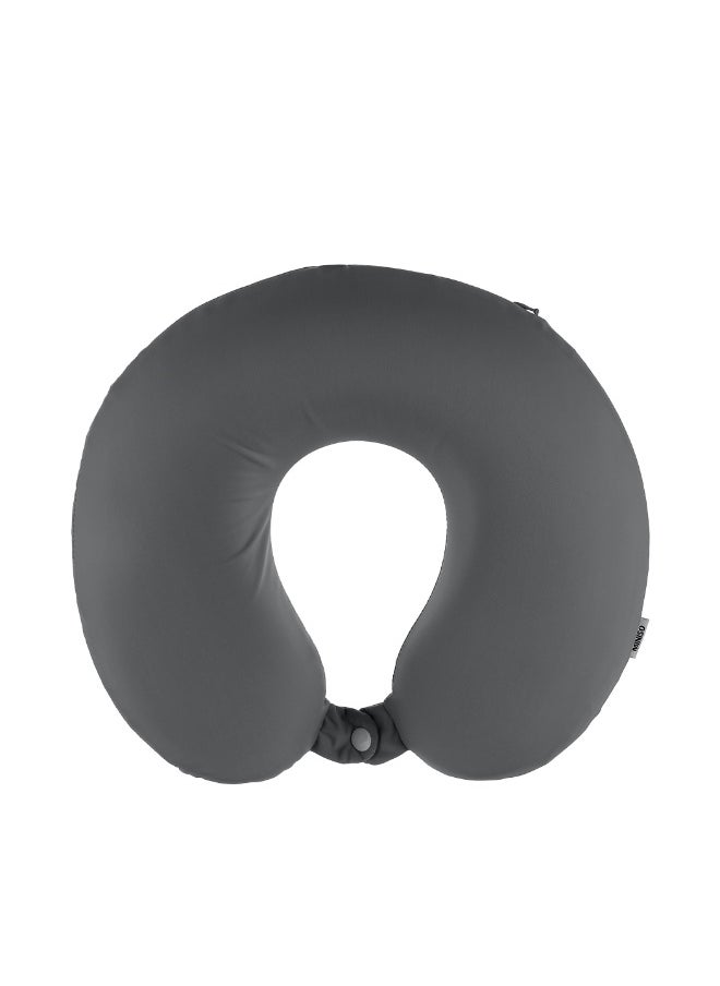 Miniso Travel in comfort with this cooling gray memory foam neck pillow. 