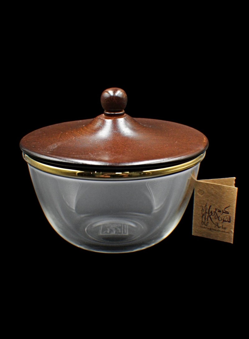 KuduArts Sugar Bowl for coffee or tea with cover - Image 1