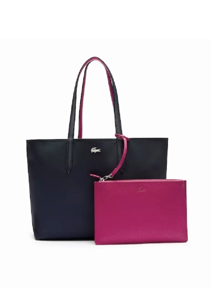 LACOSTE Anna Reversible Bicolour Tote Bag  - Image 1