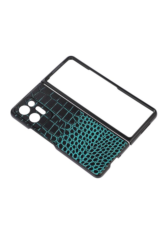 S-TOP Case For OPPO Find N2 Crocodile Top Layer Cowhide Leather Phone Case - Image 3