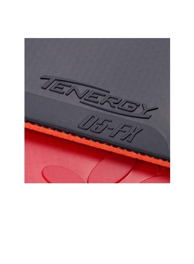 BUTTERFLY Tenergy 05 FX Table Tennis Rubber Inverted Professional Table Tennis Rubber Black (1.9mm) 4906901125599 - Image 3