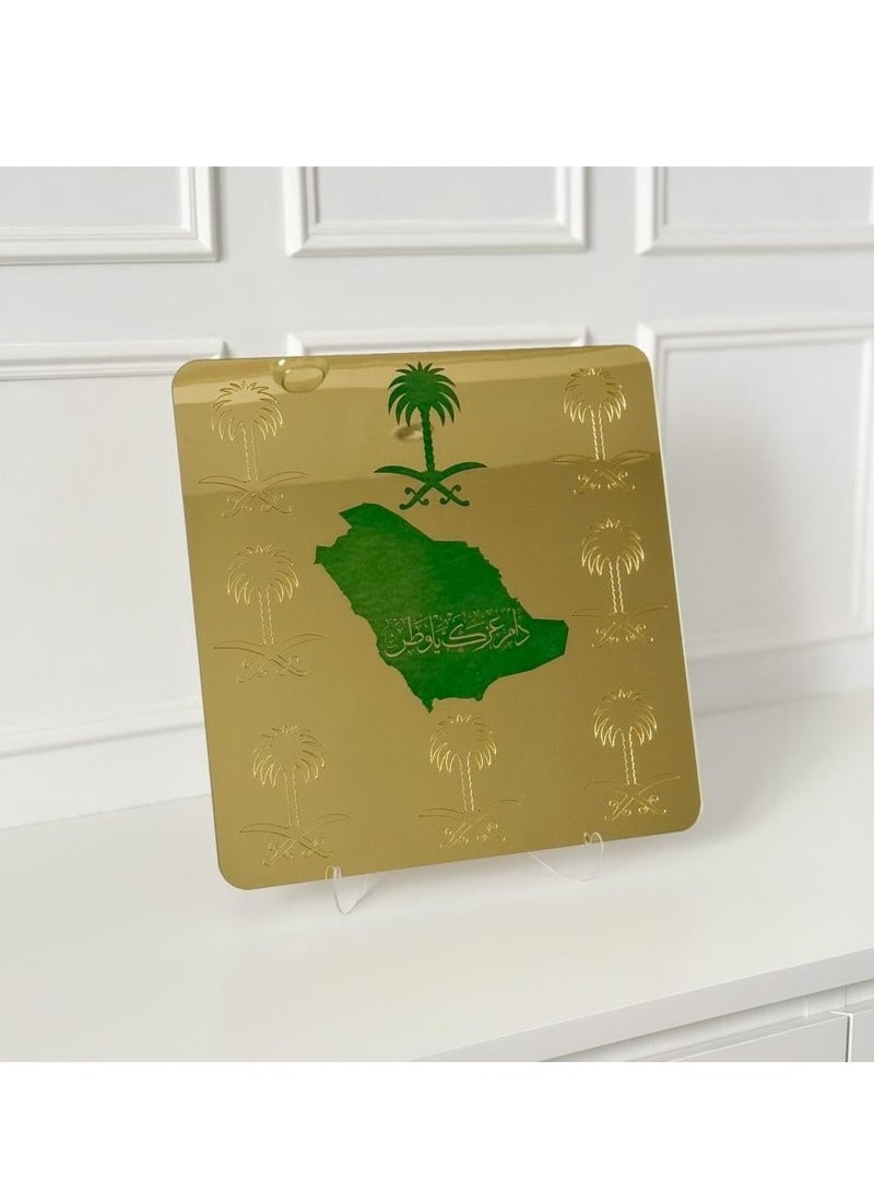 حكاية شمعة اليوم الوطني ، استاند توزيعات سيفين ونخلة 7 مسك أبيض - Image 2