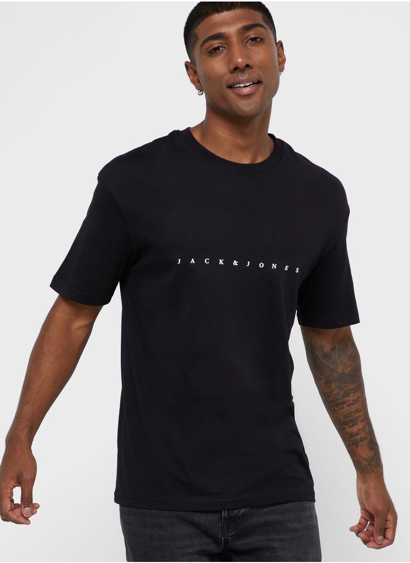 JACK & JONES Logo Crew Neck T-Shirt  - Image 1