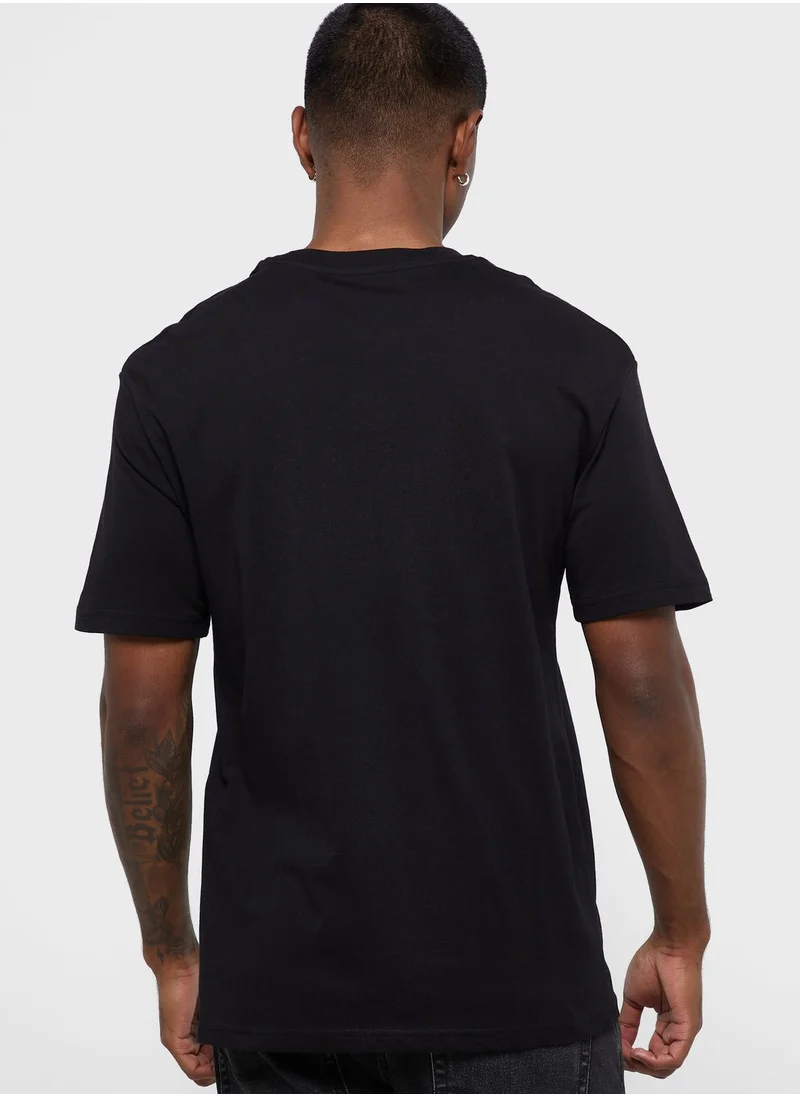 JACK & JONES Logo Crew Neck T-Shirt