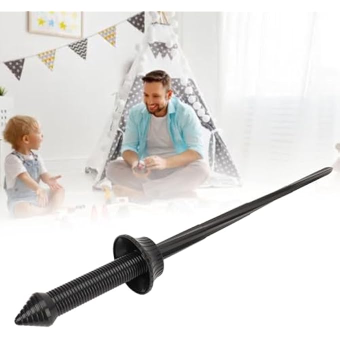 Stylebest 3D Print Spiral Retractable Sword Telescopic Foldable Sword Portable Stress Relief Toy (Black) - Image 4