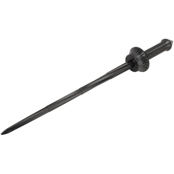 Stylebest 3D Print Spiral Retractable Sword Telescopic Foldable Sword Portable Stress Relief Toy (Black) - Image 3