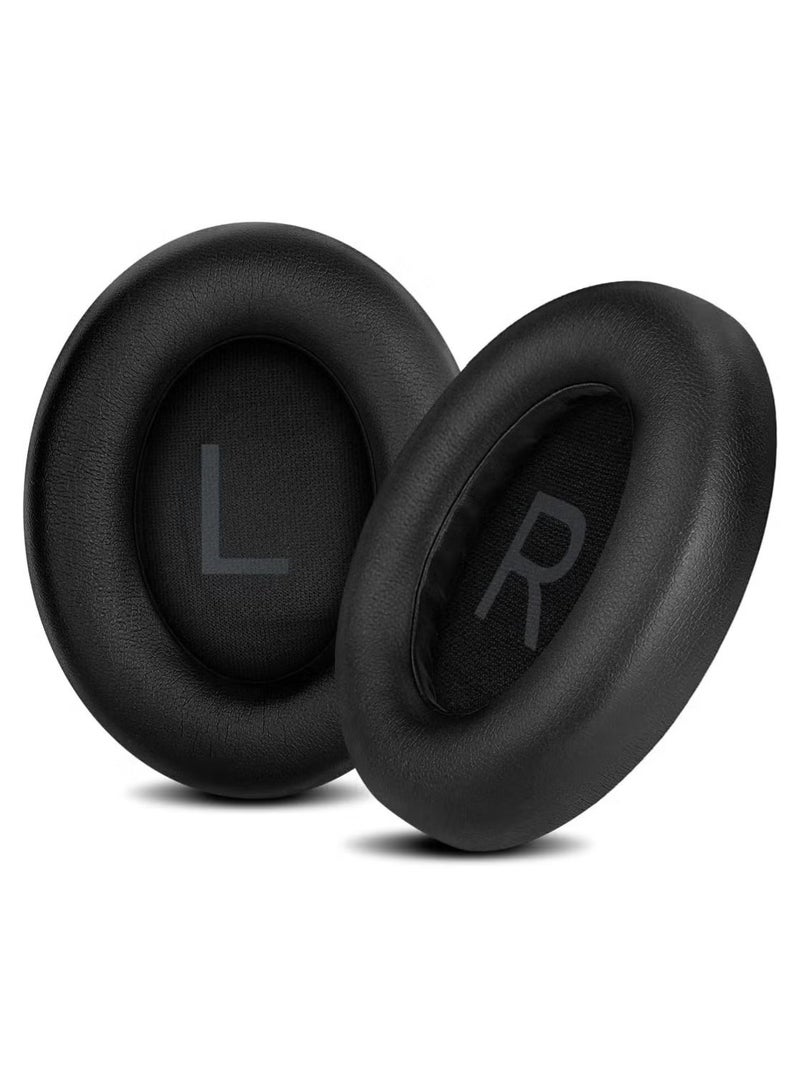 Bo Serie Replacement Ear Pads for Bo se 700 Noise Cancelling Headphones (NC700) Softer PU Leather, Luxurious Memory Foam, Added Thickness, Extra Durable Ear Cushions (Black) - Image 1