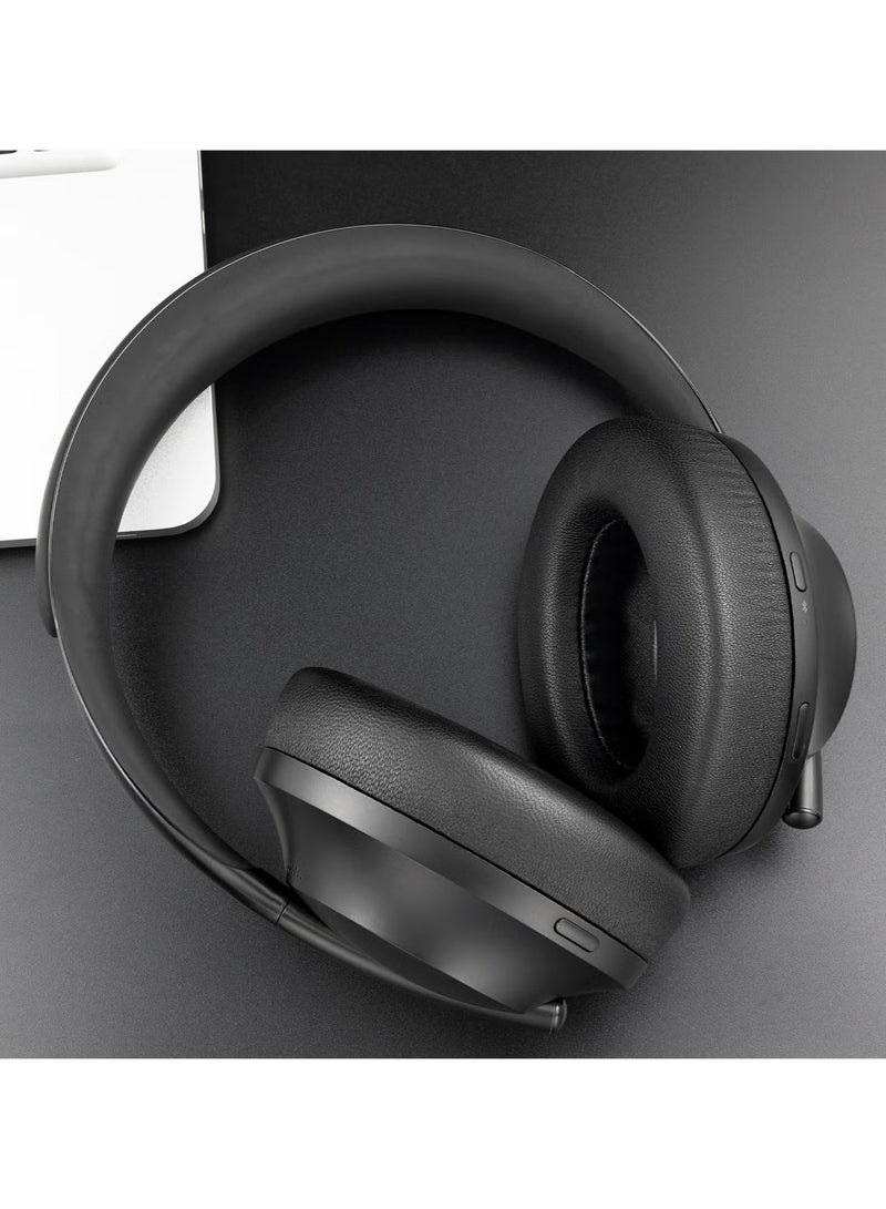 Bo Serie Replacement Ear Pads for Bo se 700 Noise Cancelling Headphones (NC700) Softer PU Leather, Luxurious Memory Foam, Added Thickness, Extra Durable Ear Cushions (Black) - Image 5