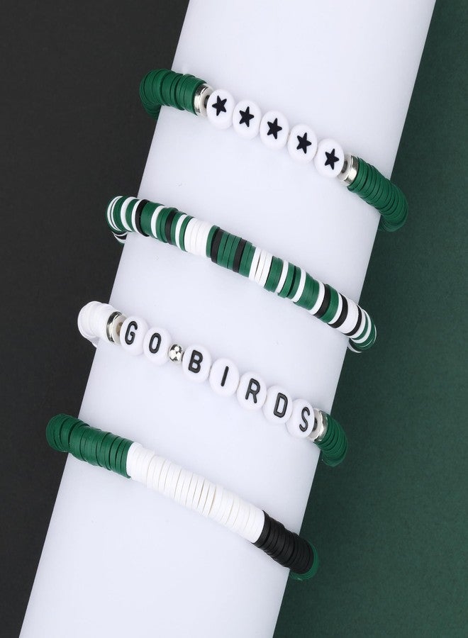 imani Gift for Football Fans Go Birds Bracelet Green Eagles Fly Inspired Party Decor Outfits - Image 4