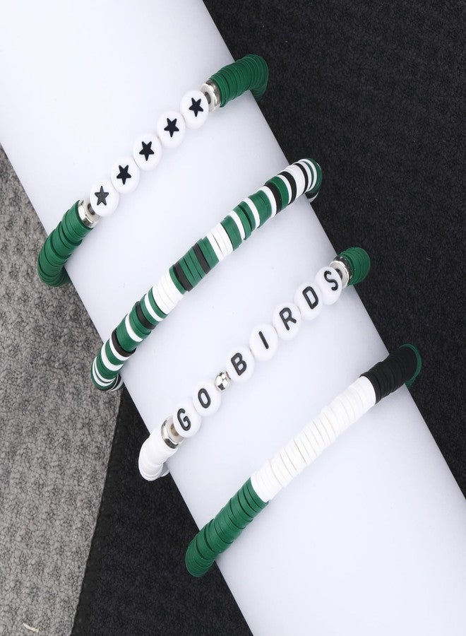 imani Gift for Football Fans Go Birds Bracelet Green Eagles Fly Inspired Party Decor Outfits - Image 5