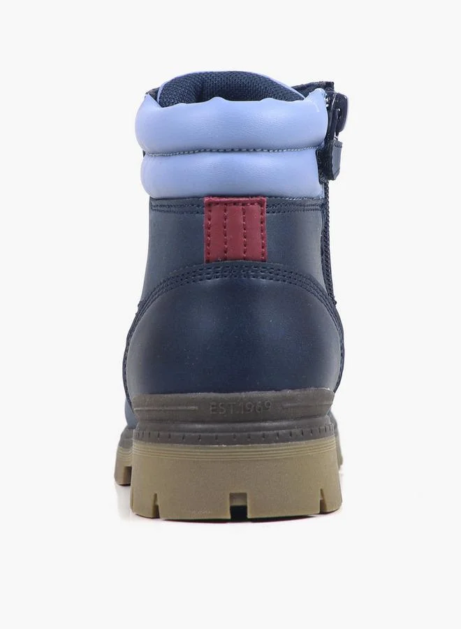 جاب Boys Range Lace-Up Ankle Boots