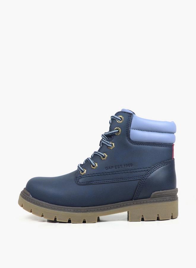 GAP Boys Range Lace-Up Ankle Boots - Image 1
