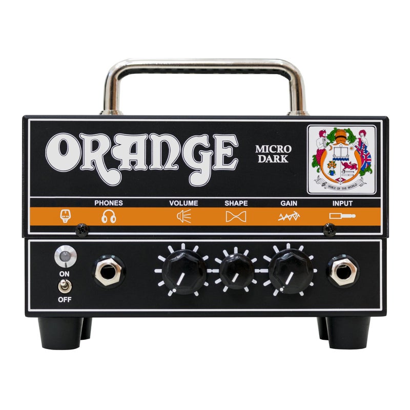 Orange Amps 1 Electric Guitar Power Amplifier Black Micro Dark