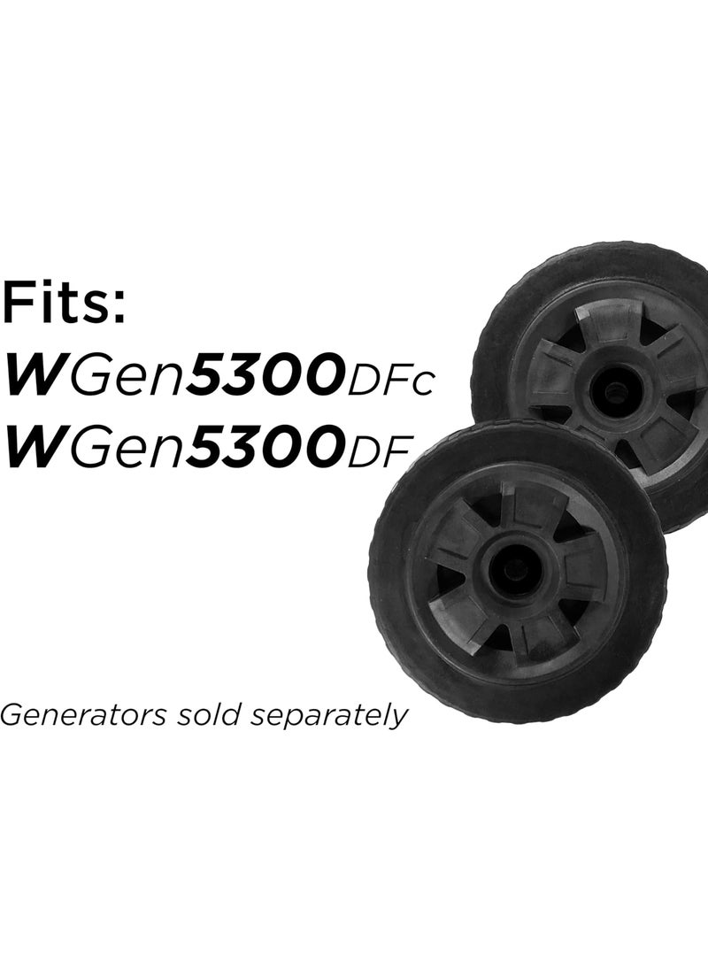 Westinghouse Westinghouse Outdoor Power Equipment WGen5300 Series Portable Generator NeverFlat Wheel and Handle Kit Compatible with WGen5300DF and WGen5300DFc  - Image 5