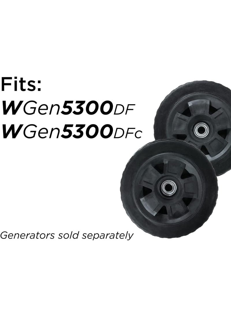 Westinghouse Westinghouse Outdoor Power Equipment WGen5300 Series Portable Generator NeverFlat Wheel and Handle Kit Compatible with WGen5300DF and WGen5300DFc  - Image 3