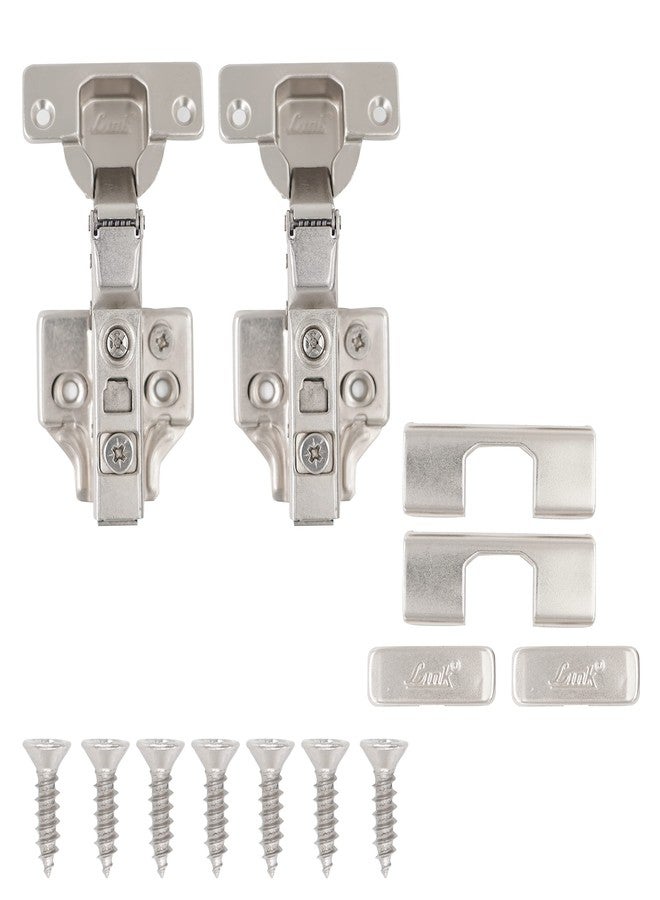 Link Cabinet Hinge Soft Close 3D Plate |Half Overlay- 8 Crank - Image 2