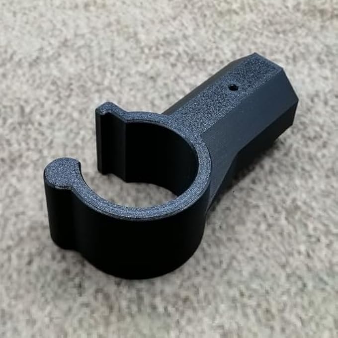 Replacement Roof Window Hook, Black, Compatible With Velux Telescopic Rod, Window Opener, Operating Rod Attachment, Pole Hook (Black) - Image 3