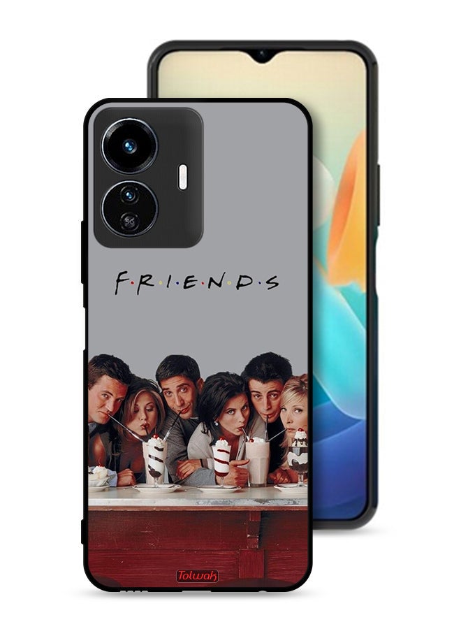 Tolwak Vivo Y77e 5G Protective Case Cover F R I E N D S - Image 1