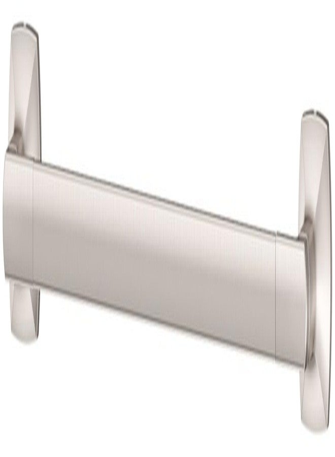 Pfister شريط منشفة الحمام Pfister Vaneri، 18 بوصة، مثبت على الحائط، تركيب بالبراغي، تشطيب نيكل مصقول مع حماية من البقع - Image 1