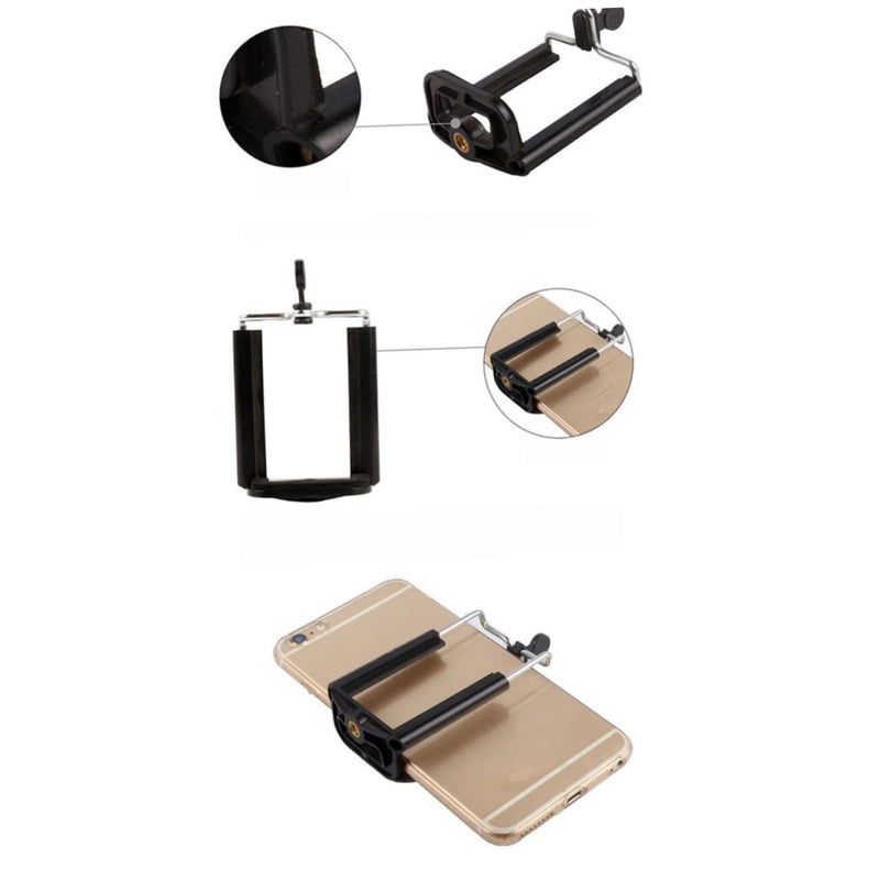 10 Pack Universal Phone Tripod Clip Holder For Smartphone Photography Video Recording - Image 5