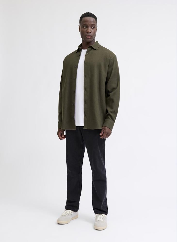 ج ج ريبل تيشيرت بطباعة نصية بقصة عادية وياقة دائرية - Image 4