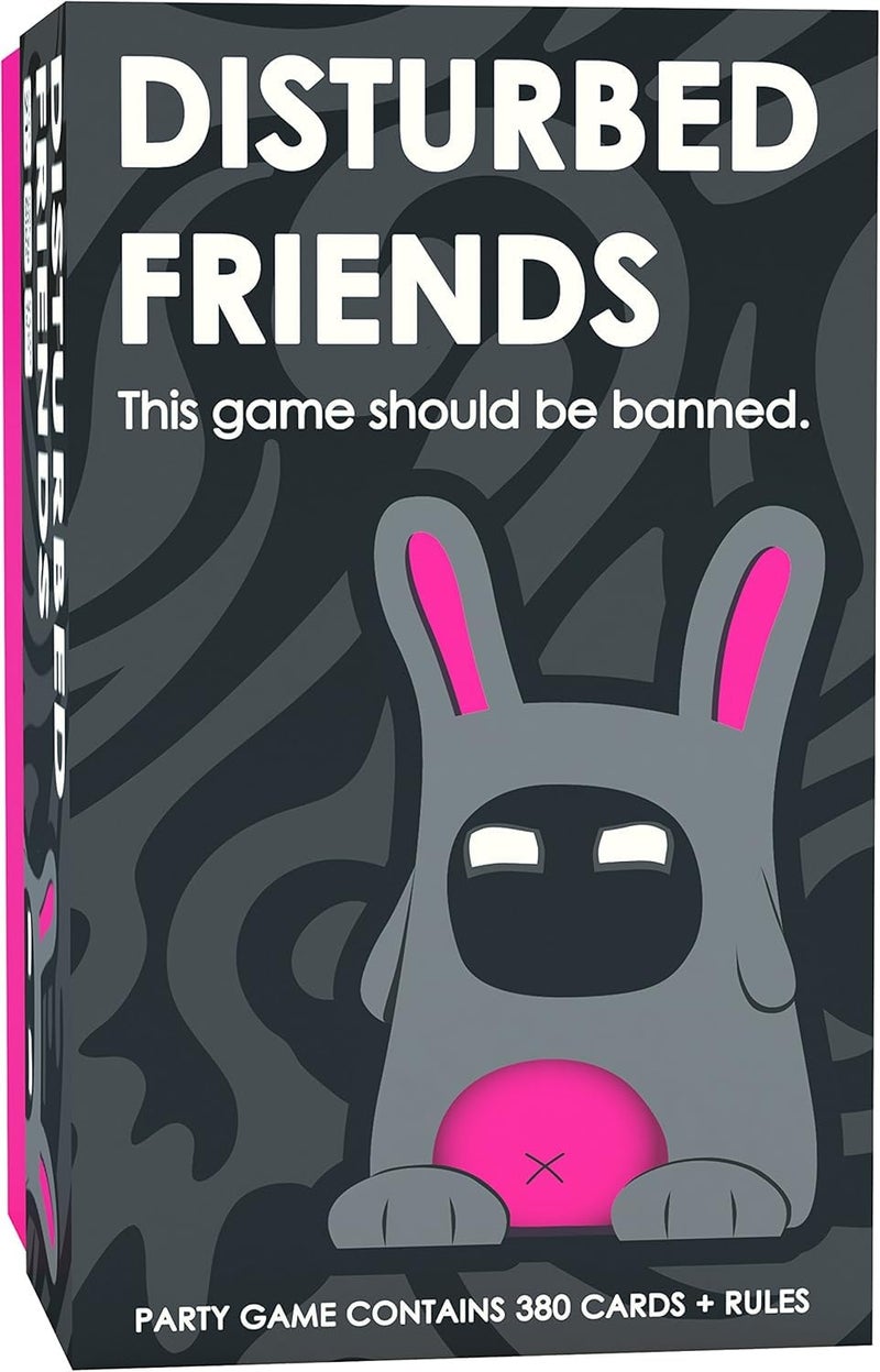 Disturbed Friends Party Game Hilarious Adult Card Game to Find Out How Well You Know Your Friends Funny Icebreaker Game for Parties Pregames Game Night - Image 2