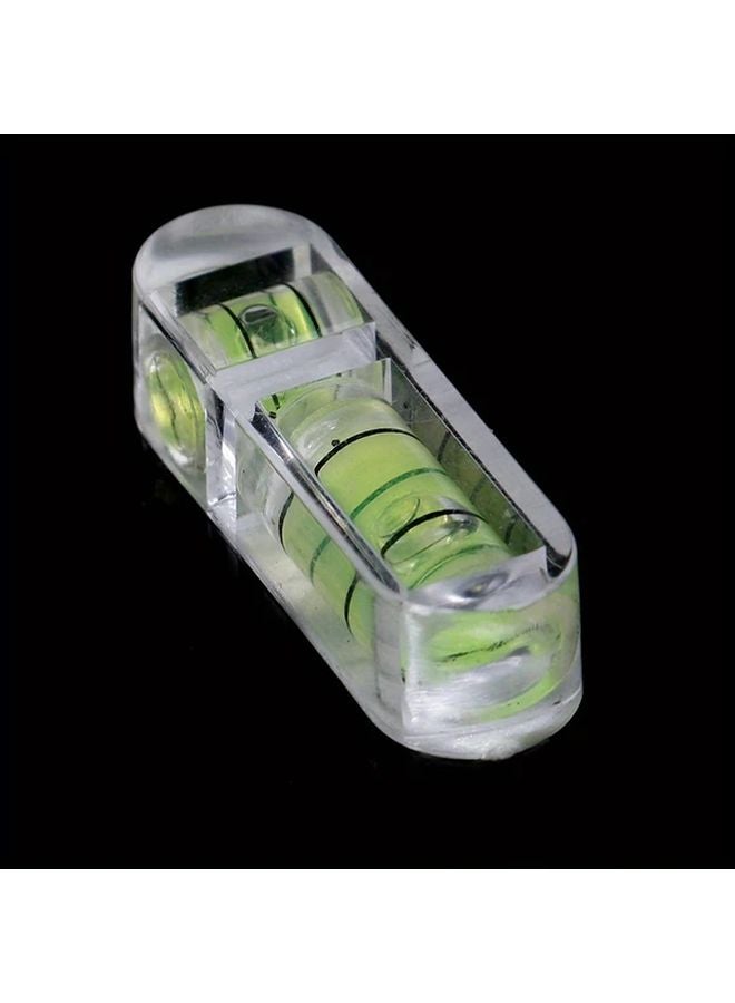 2pcs Mini T Type Bubble Spirit Level Acrylic Tool with Dual Bubbles for DIY Craft - Image 2