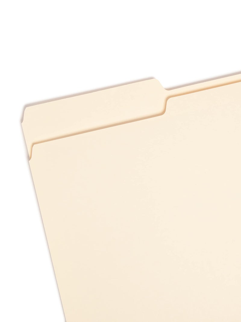 Smead File Folder, 1/3-Cut Tab, Left Position, Legal Size, Manila, 100 per Box (15331) - Image 2