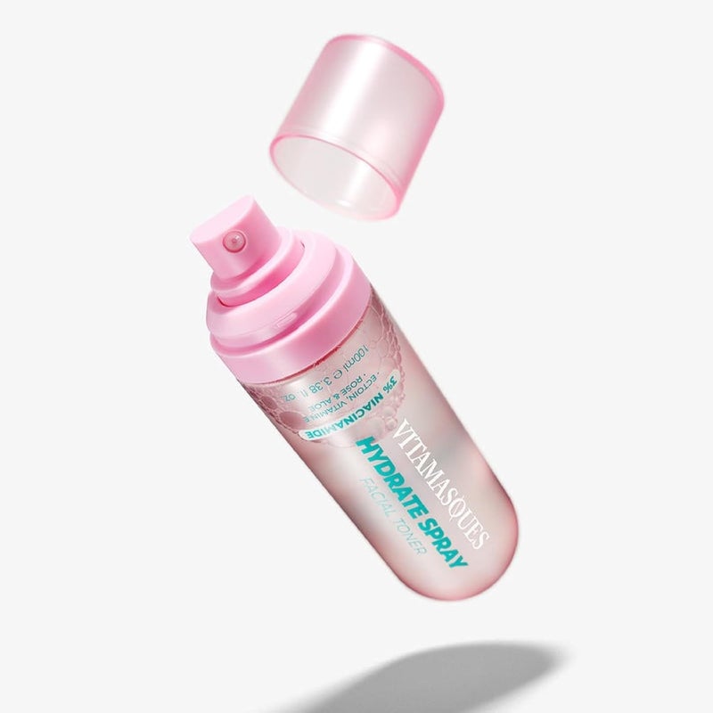 Vitamasques Hydrate Spray Facial Toner  Instant Refreshment  Lasting Hydration 338 fl oz
