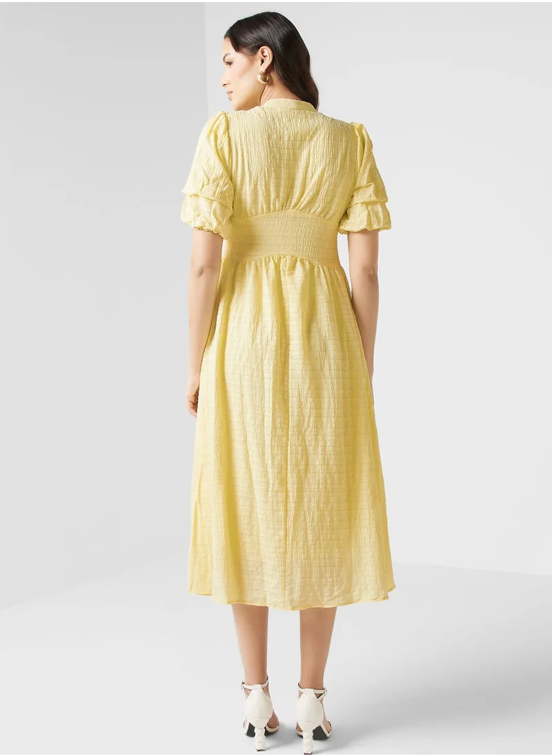 ELLA Ruffle Trim Dress
